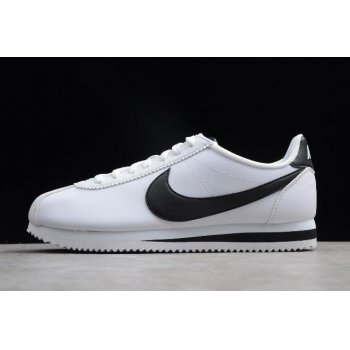 Nike Classic Cortez Leather White Black 807471-101 Shoes